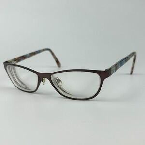 Ruby X Womens Eyeglasses Frame Multicolor Tortoise Plastic Cat Eye 52-14-135 mm